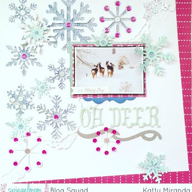 Oh Deer 12x12 Layout