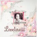 Loveliness 12x12 Layout