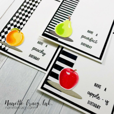 Fruit Cocktail Birthday Cards