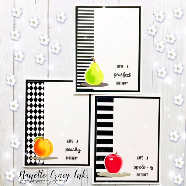 Fruit Cocktail Birthday Cards