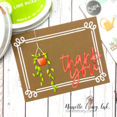 Sizzix Garden Shed & Avery Elle Invitation Frame