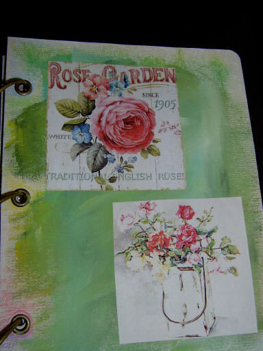 Rose Garden Art Journal