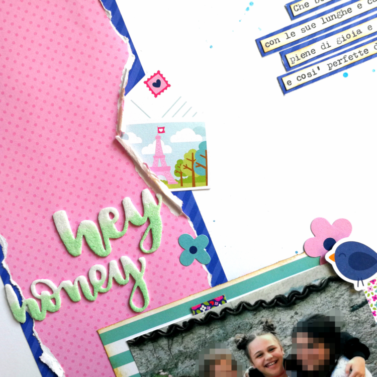 &quot;HEY HONEY&quot; LAYOUT