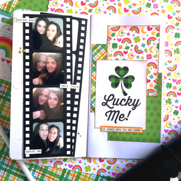 &quot;LUCKY ME TO HAVE YOU BY MY SIDE&quot; TRAVELER&#039;S NOTEBOOK