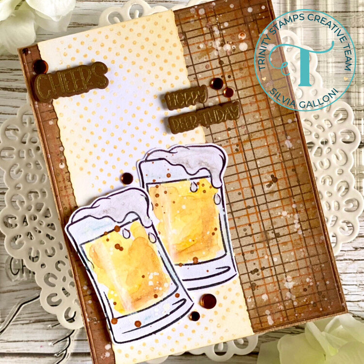 Cheers! Happy beer-day card