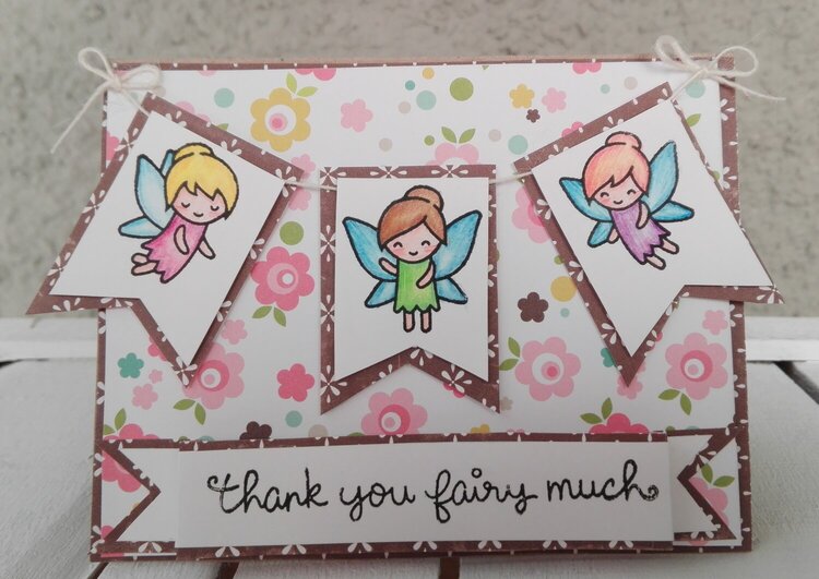 THANK YOU FAIRY MUCH CARD