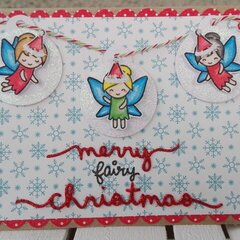 MERRY FAIRY CHRISTMAS CARD