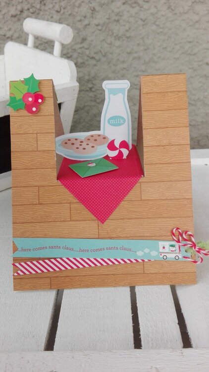 COOKIES FOR SANTA CARD