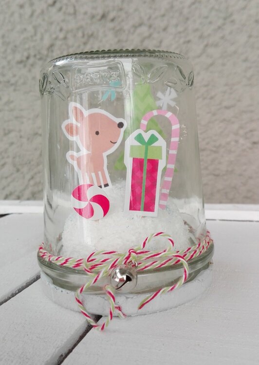 WARM WINTER WISHES IN A JAR HOME DECOR