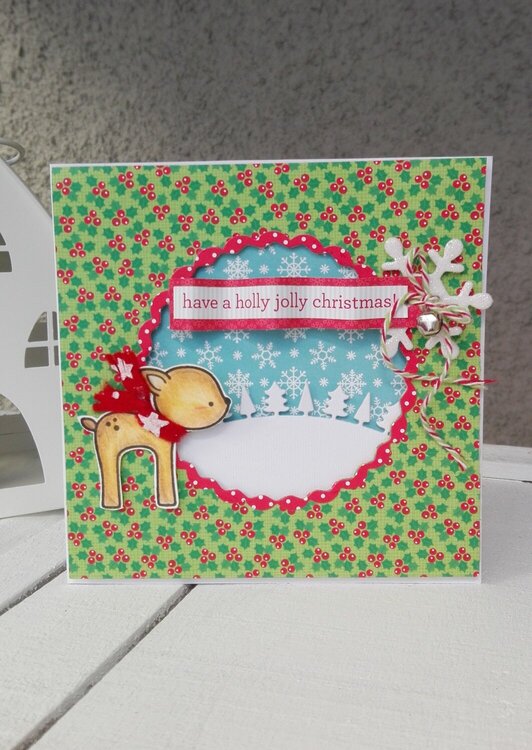 HAVE A HOLLY JOLLY CHRISTMAS CARD
