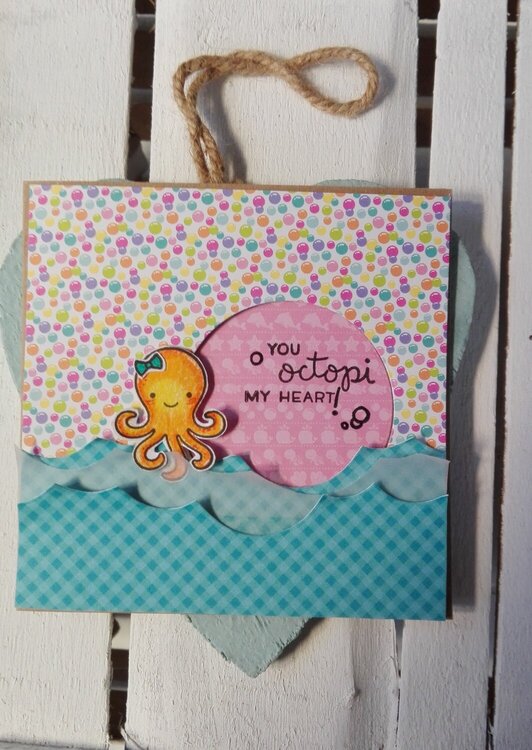 &quot;YOU OCTOPI MY HEART&quot; CARD