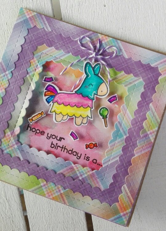 &quot;PINATA&quot; BIRTHDAY CARD