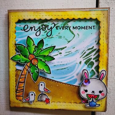 "ENJOY EVERY MOMENT" SUMMER CARD