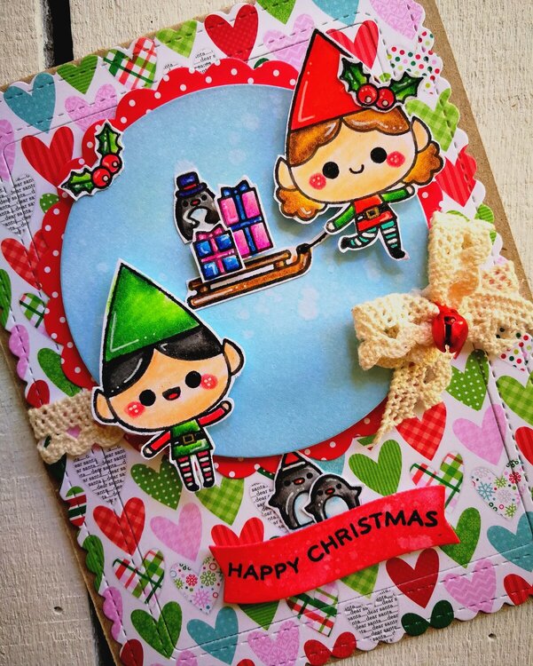 &quot;HAPPY CHRISTMAS&quot; CARD