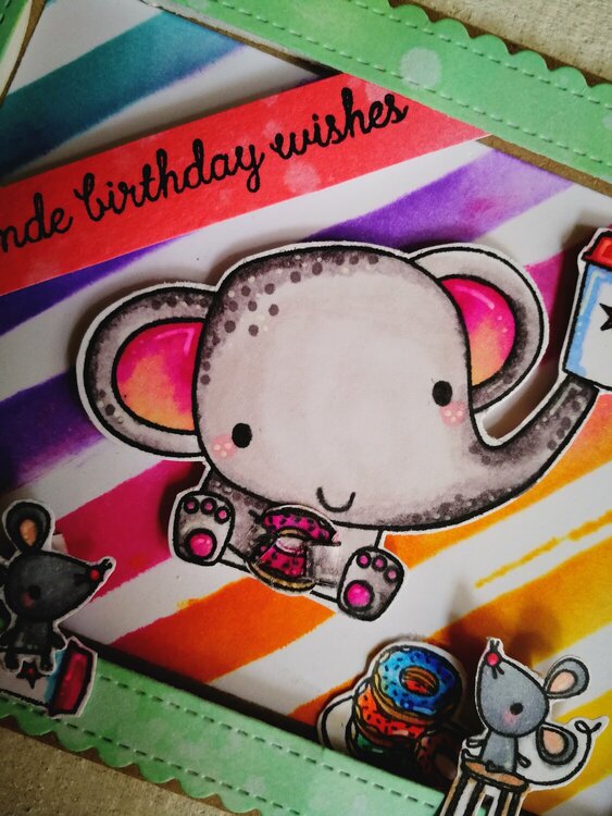 &quot;GRANDE BIRTHDAY WISHES&quot; CARD