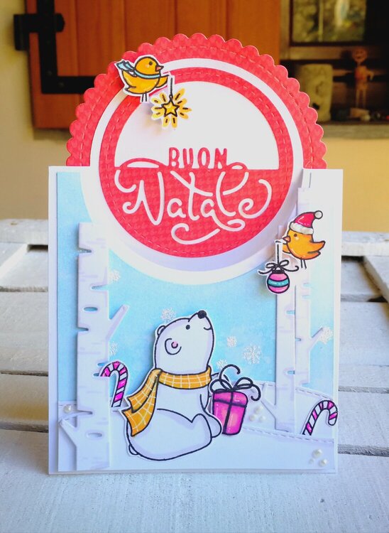 &quot;BUON NATALE&quot; POP-UP CHRISTMAS CARD