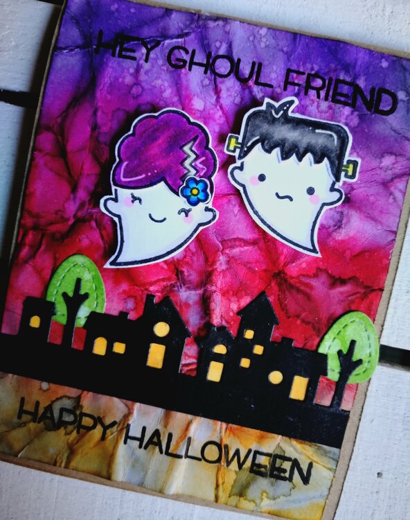 A SPOOKTACULAR HALLOWEEN CARD