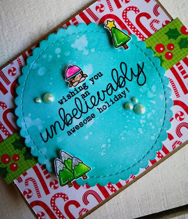 &quot;UNBELIEVABLY MERRY CHRISTMAS&quot; POP-UP CARD