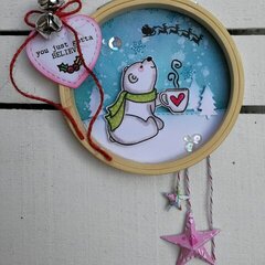 ALTERED EMBROIDERY HOOP