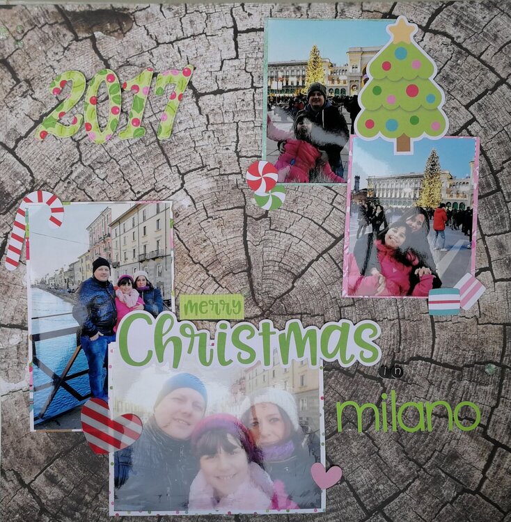 MERRY CHRISTMAS LAYOUT