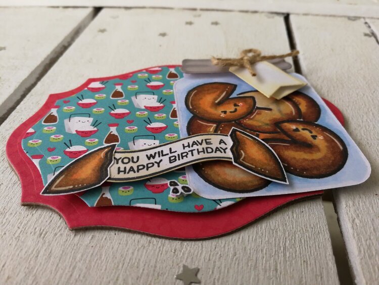 FORTUNE COOKIES BIRTHDAY CARD