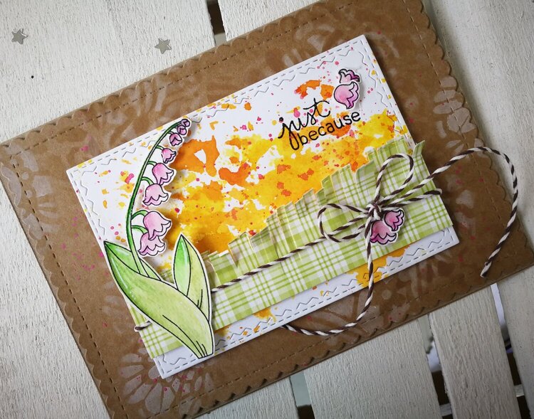 &quot;JUST BECAUSE&quot; SPRING CARD