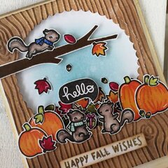 "HAPPY FALL WISHES"