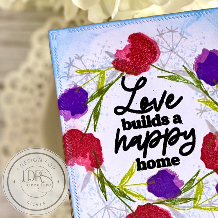 Love builds a happy home 