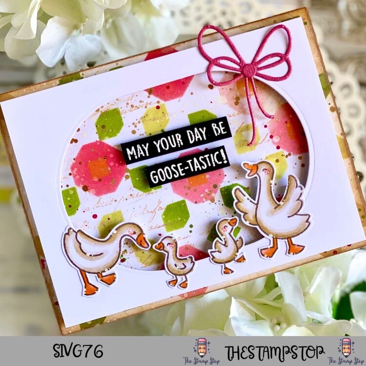 Silly goose card