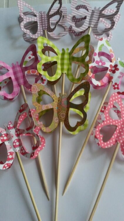 Butterfly toppers