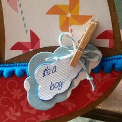 SAILBOAT SHAPED CARD