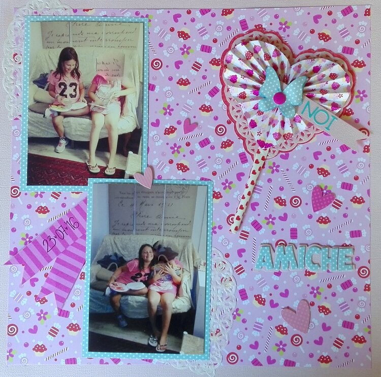 WAFFLE HEART LAYOUT