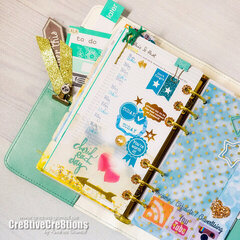 *** Light Teal Color Crush Planner ***