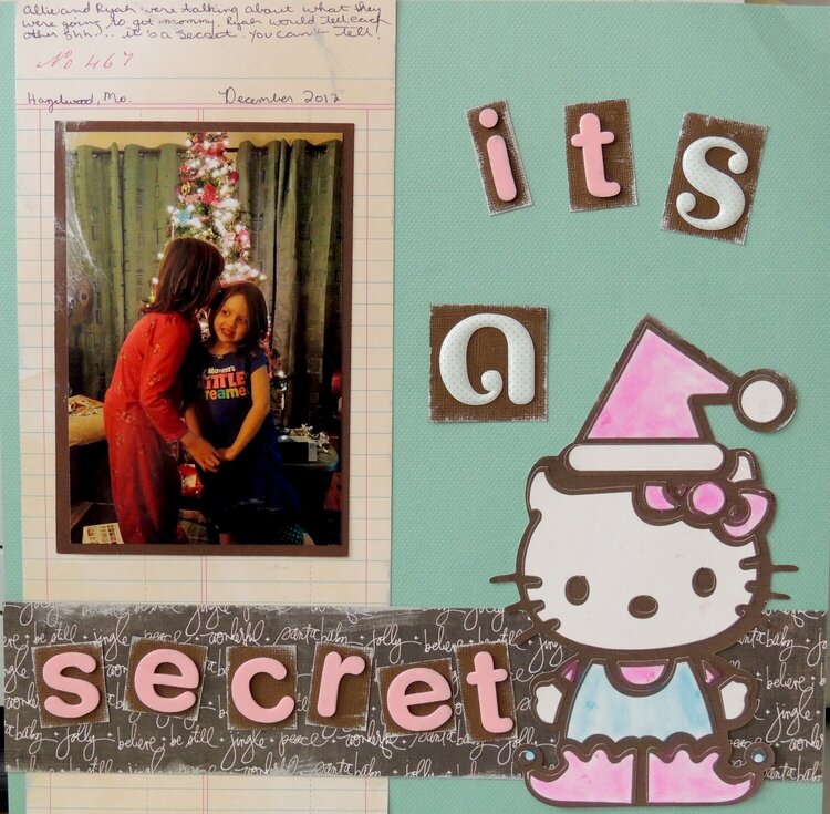 It&#039;s a secret