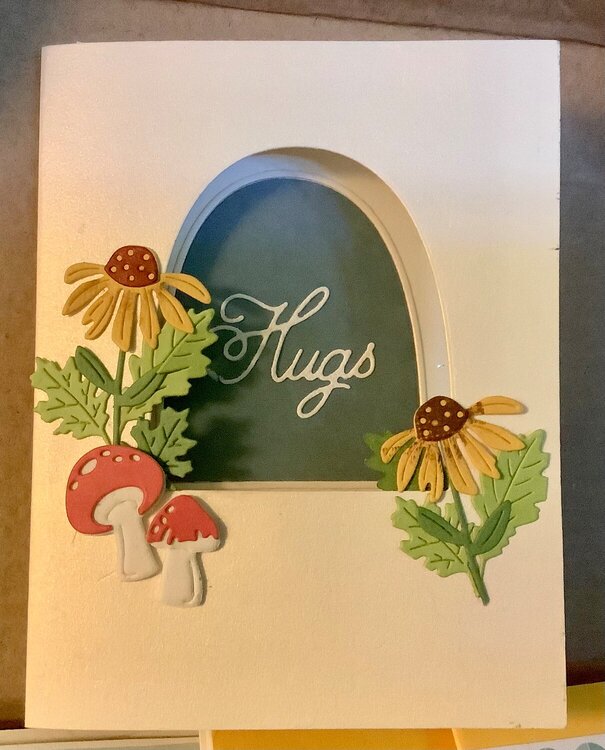 Hugs - thinking of you card