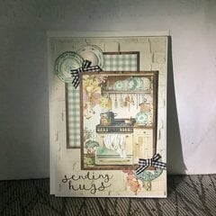 Cozy kitchen card