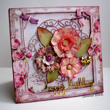 Prima Tales You And Me Card- Happy Birthday.