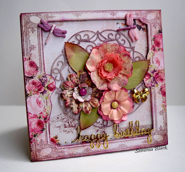 Prima Tales You And Me Card- Happy Birthday.