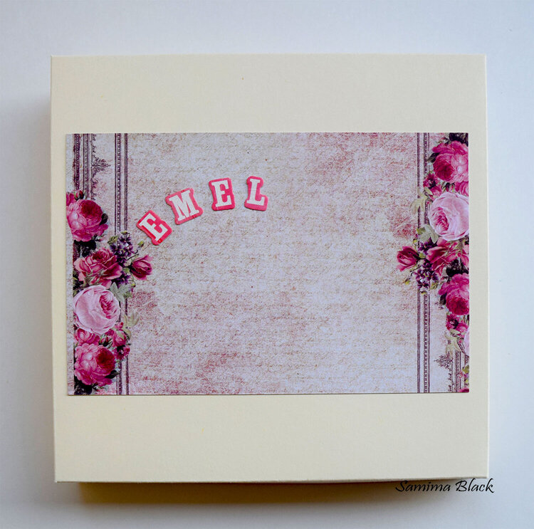Prima Tales You And Me Card- Happy Birthday. Box for card.