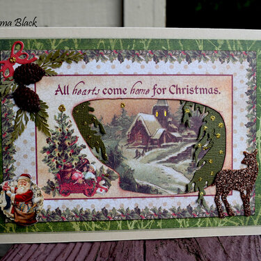 A Victorian Christmas Card- 2