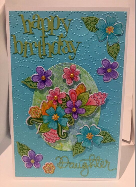 Birthday Card for Daughter with Gift Card
