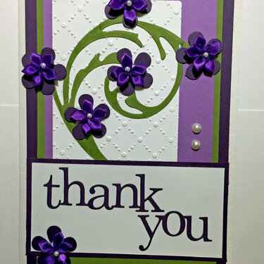 Thank You Card to Sorority Alumnae Chapter Outgoing President