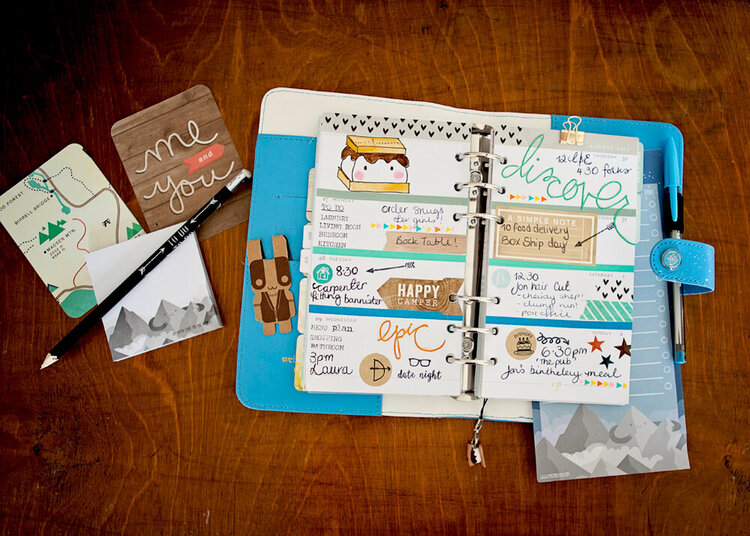 The Great Outdoors Planner Pages