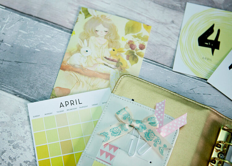 Websters Pages Color Crush Planner - Spring / Easter