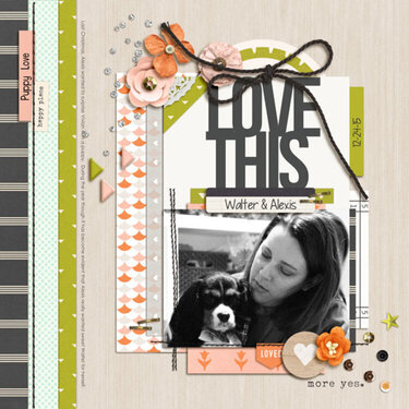 Love This - MOC4 - Day 12 - Embellished Template Challenge