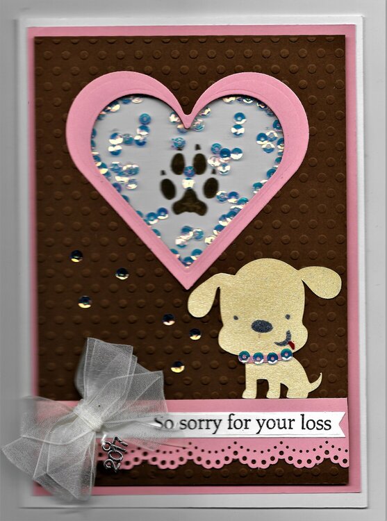 Pet Sympathy card