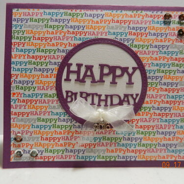 Happy Birthday pop-up card