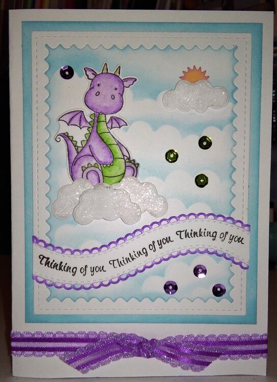 Thinking of you card