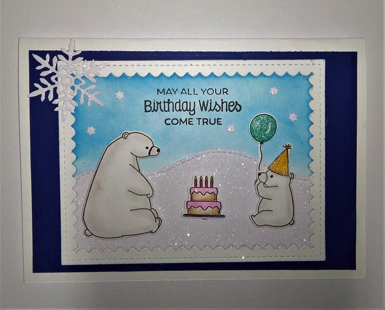 Birthday Wishes pop up card