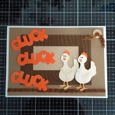 Birthday Chicken card